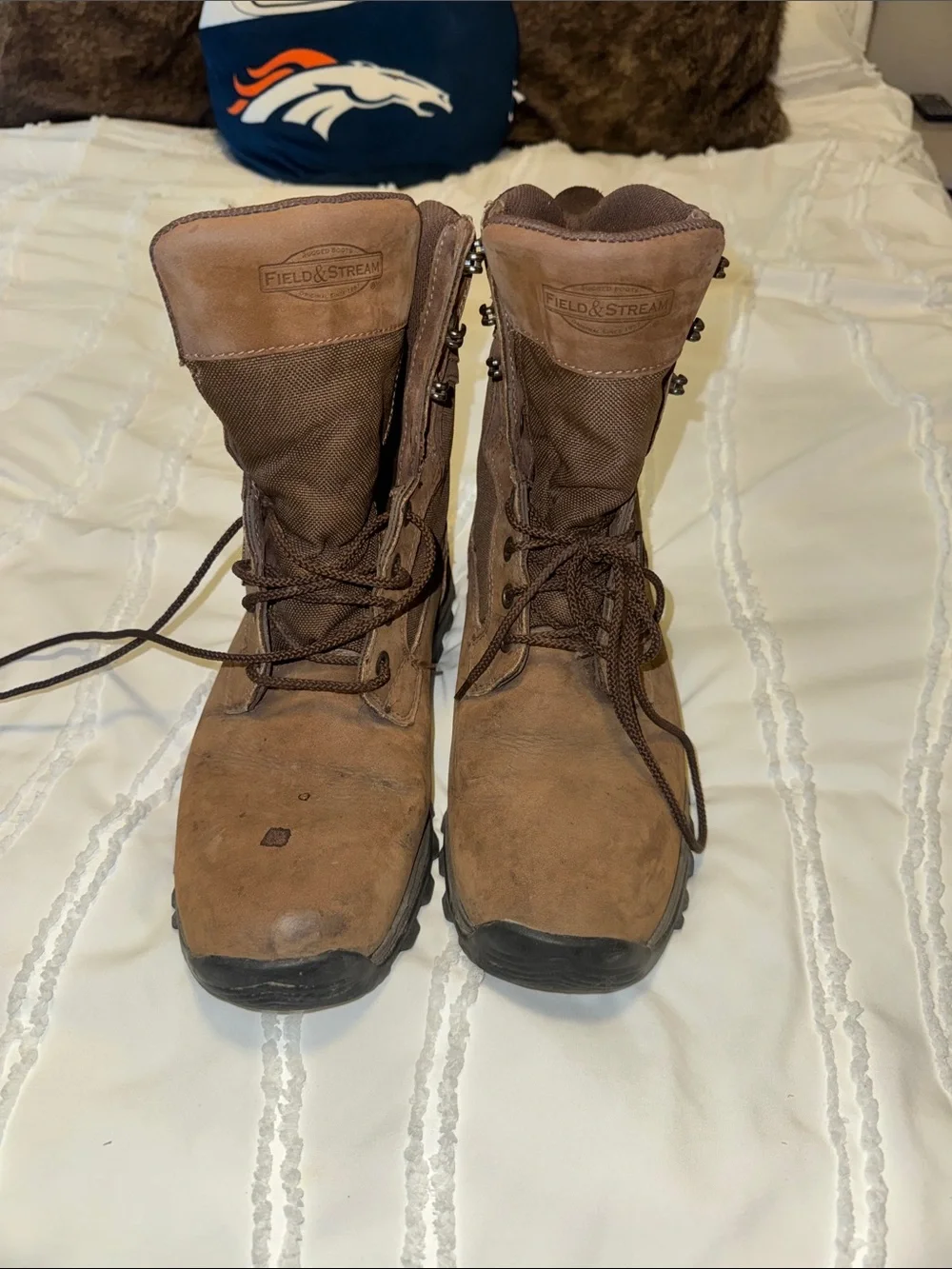 Field & Stream Brown Lace-Up Men's Hunting Boots